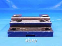 TRUDEX 2 SLOT WIDTH BOLT ON TURRET TOOL HOLDER BLOCK 45mm X 80mm BOLT PATTERN