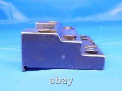 TRUDEX 2 SLOT WIDTH BOLT ON TURRET TOOL HOLDER BLOCK 45mm X 80mm BOLT PATTERN