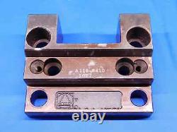 TRUDEX 2 SLOT WIDTH BOLT ON TURRET TOOL HOLDER BLOCK 45mm X 80mm BOLT PATTERN