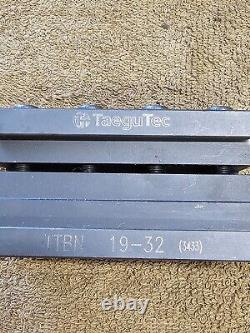 Taegutec TTBN 19-32 3433 Indexable Turning Cutting Block Tool Bar Holder T-Clamp