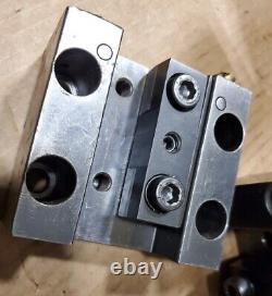 Trudex A118-8411 CNC Lathe Tool Block Holder 1 Square Set Of 2