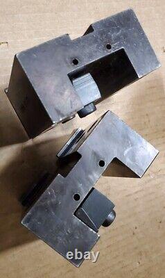 Trudex A118-8411 CNC Lathe Tool Block Holder 1 Square Set Of 2