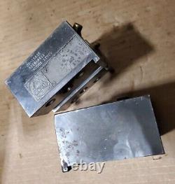 Trudex A118-8411 CNC Lathe Tool Block Holder 1 Square Set Of 2