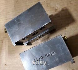 Trudex A118-8411 CNC Lathe Tool Block Holder 1 Square Set Of 2