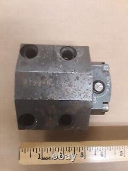 Trudex Lathe Tool Block, For Okuma LB-15, with Valenite VM40-QLFN-25 Adapter