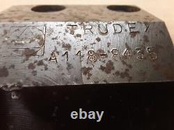 Trudex Lathe Tool Block, For Okuma LB-15, with Valenite VM40-QLFN-25 Adapter