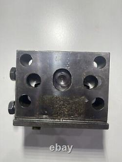 Trudex Okuma Bolt On Tool Holder Lathe Block 9T6 A118-8435 1-1/2 Inches Hole